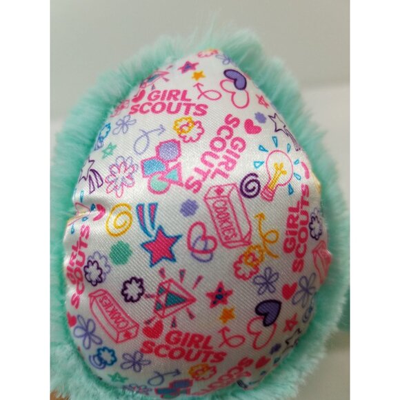 Build A Bear Girl Scouts Thin Mints Blue Teddy Bear Plush Stuffed Animal 16" - Picture 7 of 9